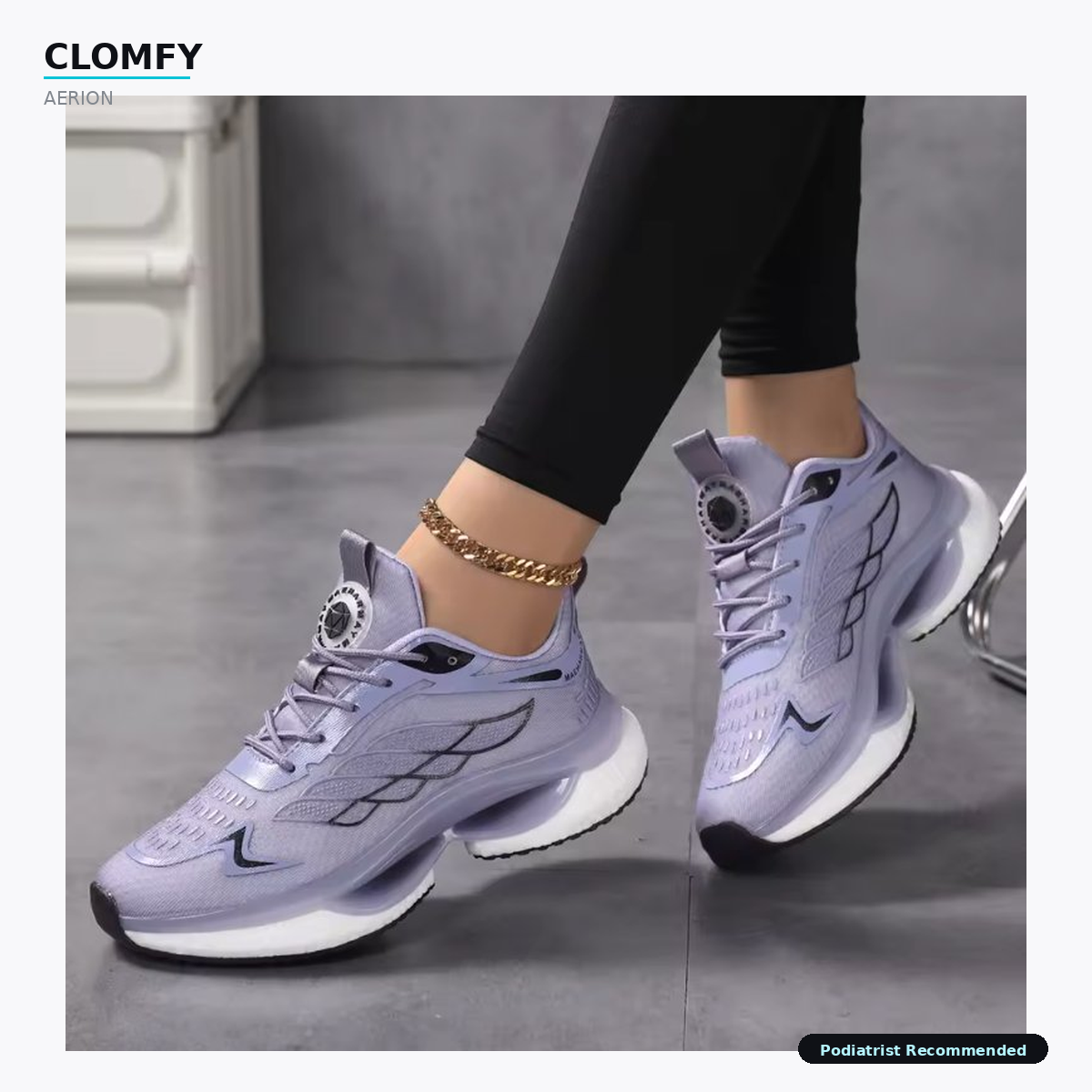 Clomfy Aerion™ - Hands Free & Supportive Walking Shoe