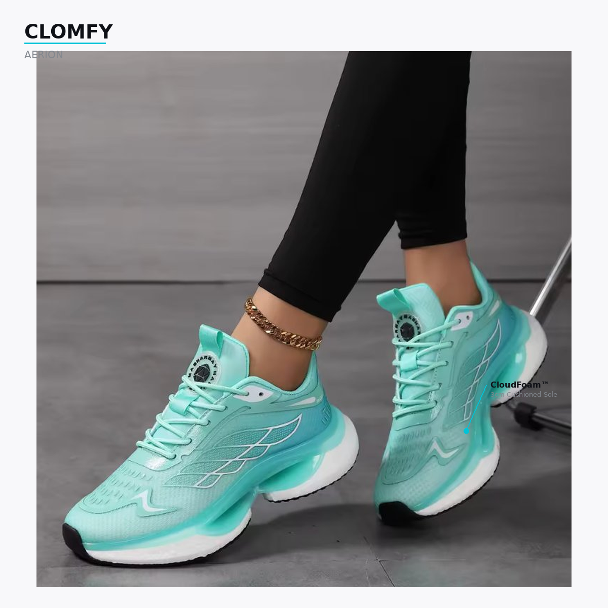 Clomfy Aerion™ - Hands Free & Supportive Walking Shoe
