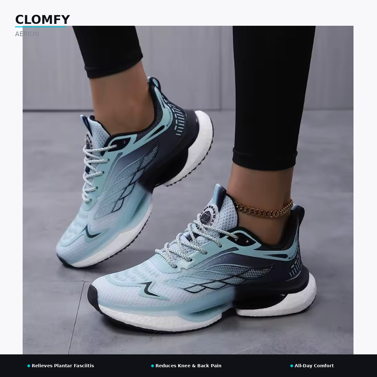 Clomfy Aerion™ - Hands Free & Supportive Walking Shoe